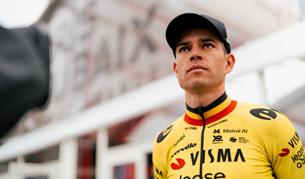 Portrait de Wout van Aert